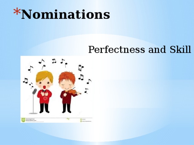 Nominations