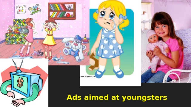 Ads aimed at youngsters