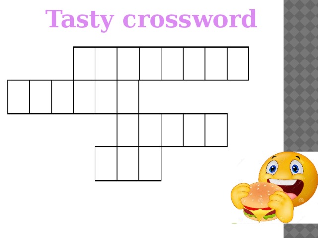 Tasty crossword