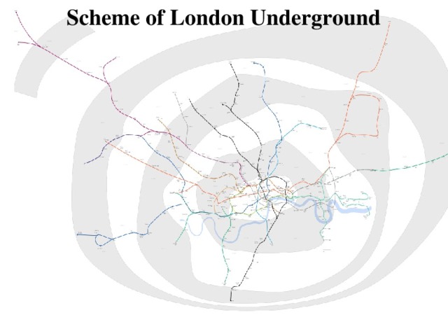 Scheme of London Underground