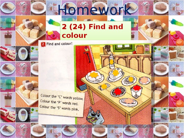 Homework 2 (24) Find and colour