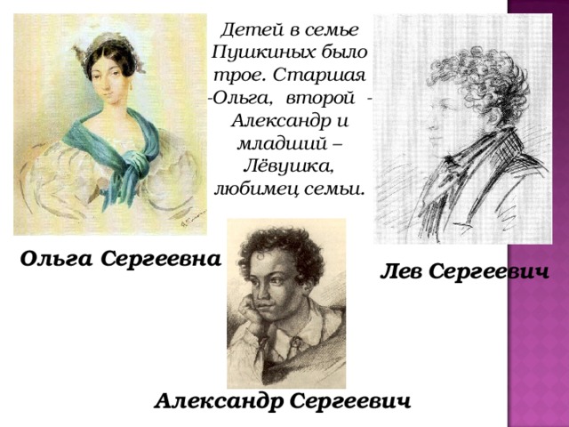 Семья пушкиных фото