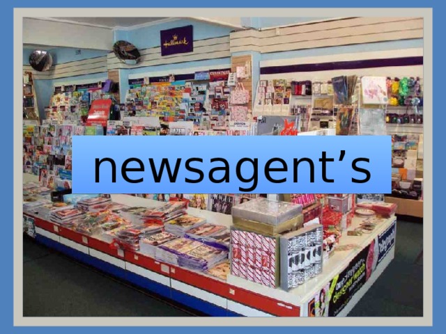 newsagent’s