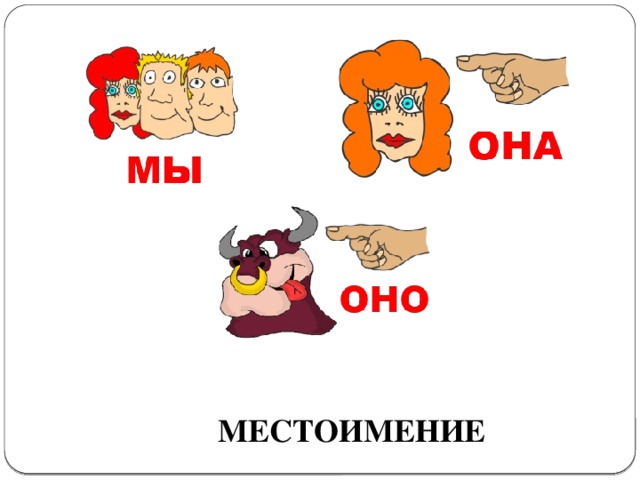 МЕСТОИМЕНИЕ