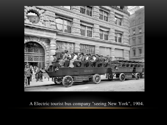 A Electric tourist bus company 