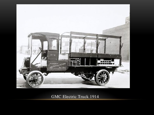 GMC Electric Truck 1914