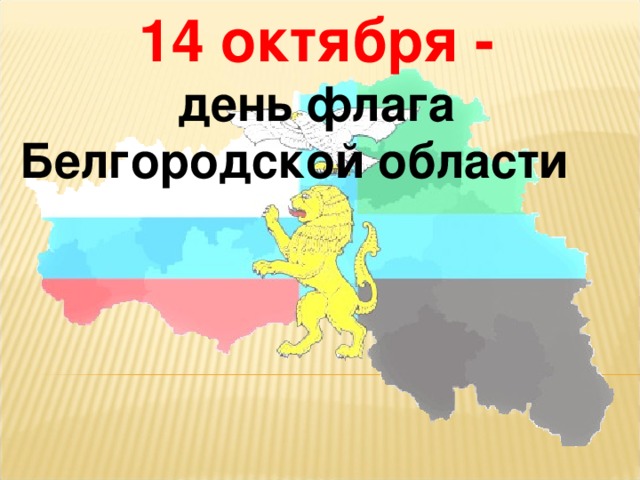 14 октября - день флага Белгородской области