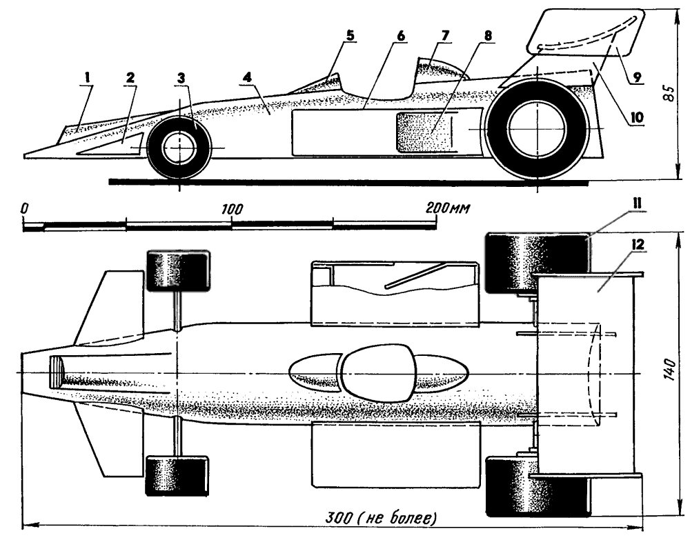 Моделирование технического устройства. Машинка резиномотор РМ-1 чертеж. Чертеж машинки на радиоуправлении. Чертеж машинки на пульте управления. Гоночная машинка резиномотор РМ-1 чертеж.