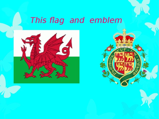 This flag and emblem