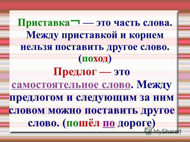 Презентация к уроку русского языка в 3 классе по теме правописание приставок