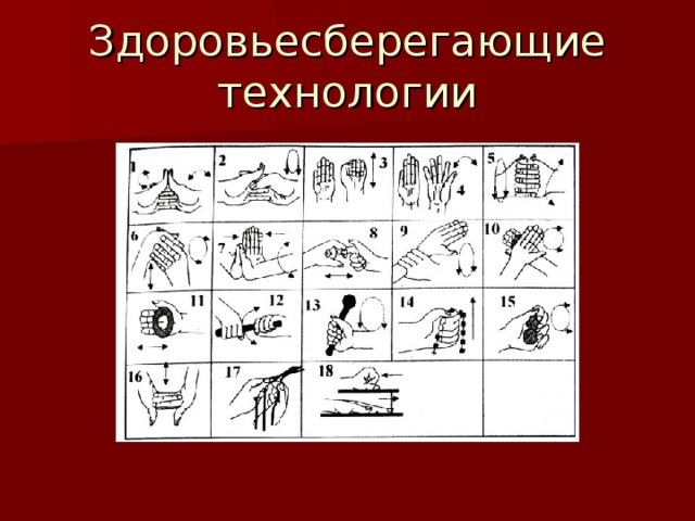 Здоровьесберегающие технологии