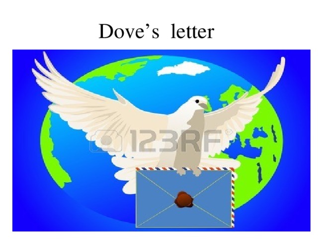 Dove’s letter