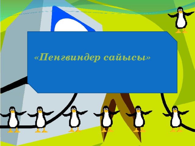 «Пенгвиндер сайысы »   Пингвиндер сайысы