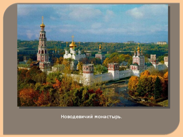 Новодевичий монастырь.