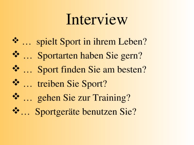 Interview