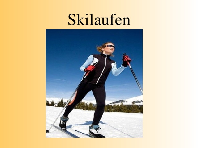 Skilaufen