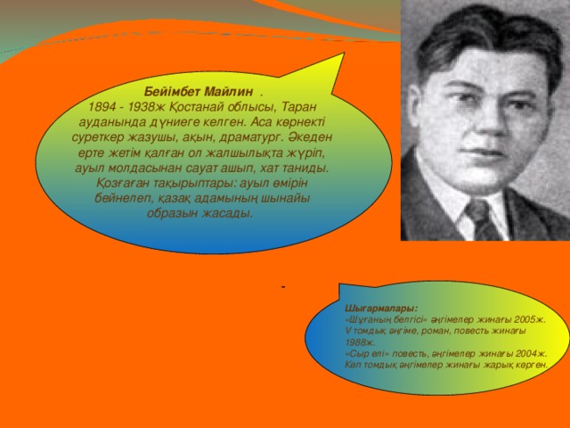 Бейімбет майлин шұғаның белгісі. Б.Майлин. Бейімбет Майлин шығармалары презентация. Б Майлин суреті. Б Майлин биография на русском.