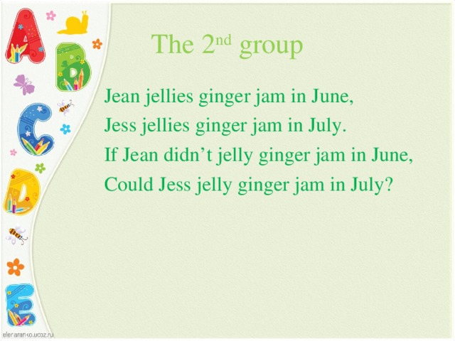 The 2 nd group Jean jellies ginger jam in June, Jess jellies ginger jam in July. If Jean didn’t jelly ginger jam in June, Could Jess jelly ginger jam in July?