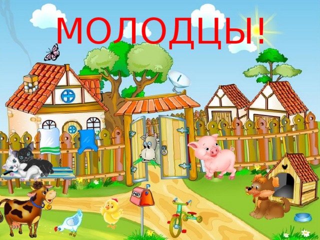 МОЛОДЦЫ!