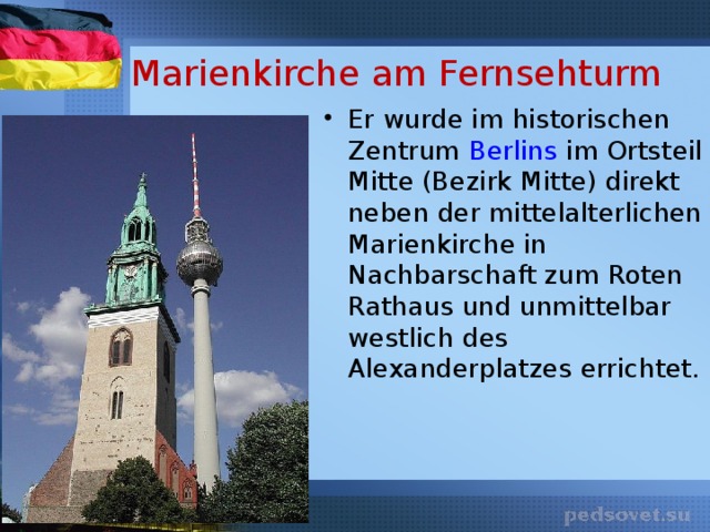 Marienkirche am Fernsehturm