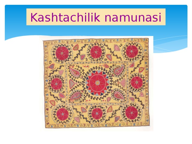 Kashtachilik namunasi