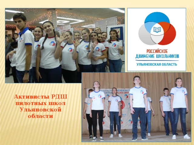 Активисты РДШ пилотных школ Ульяновской области