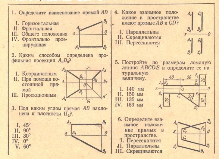 Определите соответствие. Общее положение Инженерная Графика. Определите Наименование прямой АВ. Определите соответствие прямой ее положению в пространстве. Определите соответствие чертежа и названия прямой.