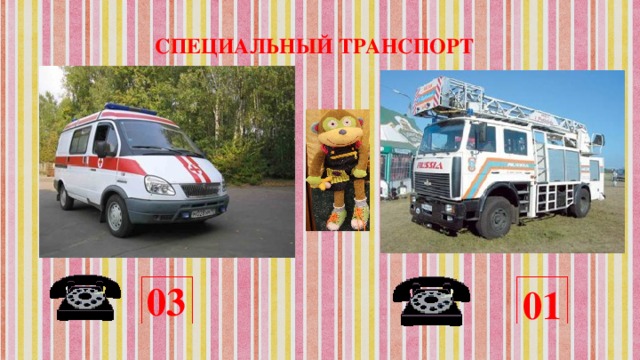 СПЕЦИАЛЬНЫЙ ТРАНСПОРТ 03 01