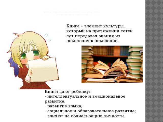 Презентация читаем книги