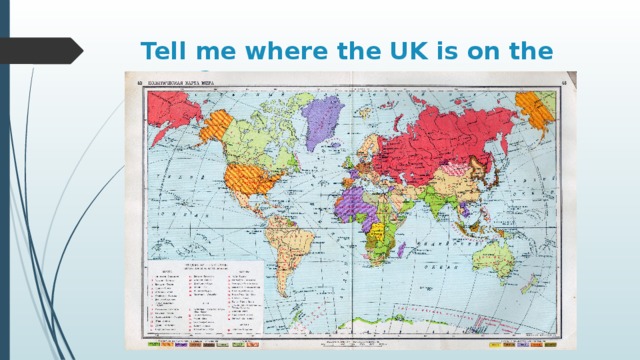 Tell me where the UK is on the map?