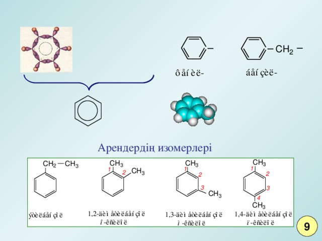Арендердің изомерлері 9
