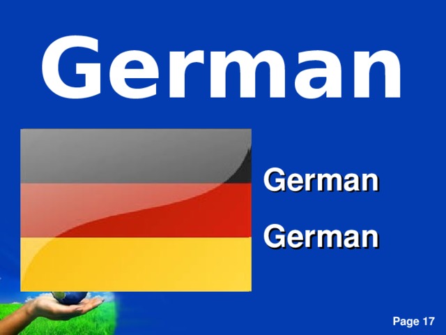 Germany German German