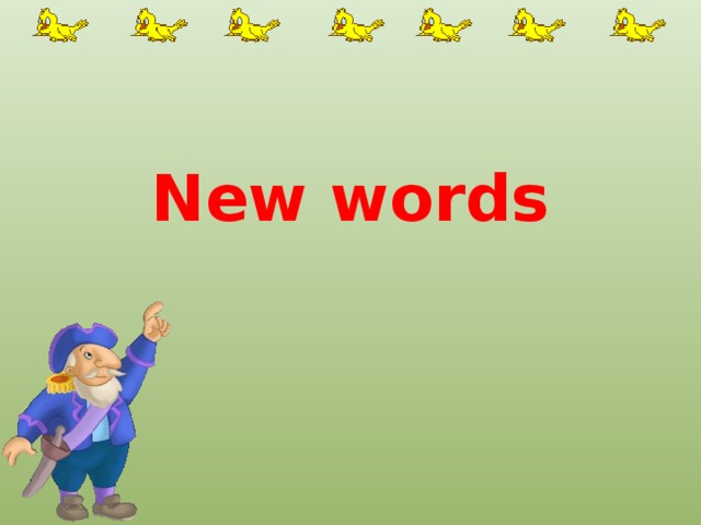 New words