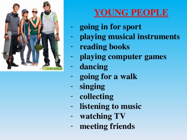 YOUNG PEOPLE