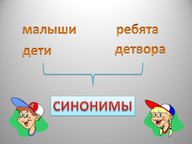 Синонимы в рамках проекта