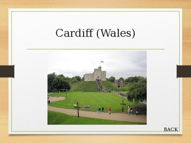 Cardiff (Wales) BACK