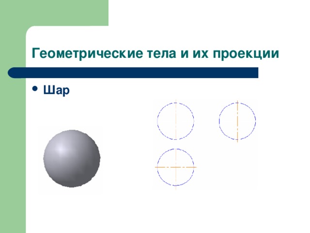 Геометрические тела и их проекции