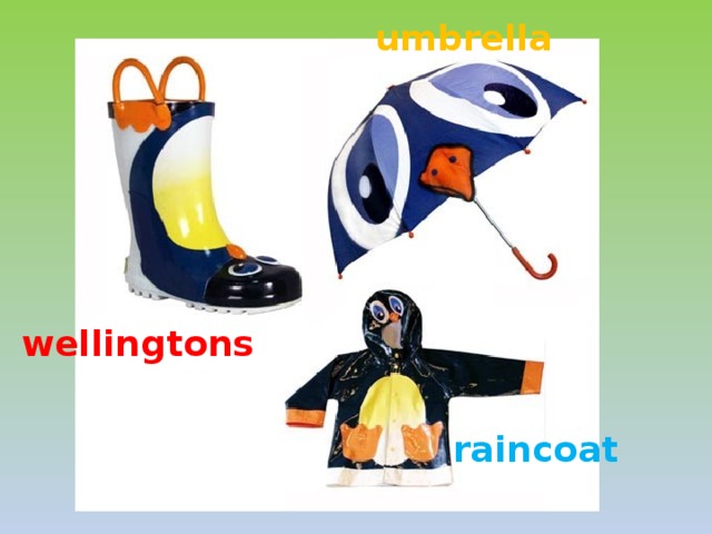umbrella wellingtons raincoat