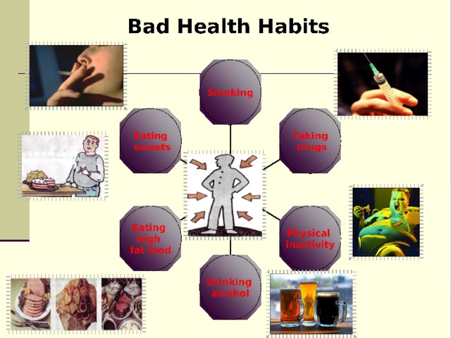 Worse health. Вредные привычки Bad Habits. Good Habits Bad Habits. Good Habits презентация. Bad Habits for Health.