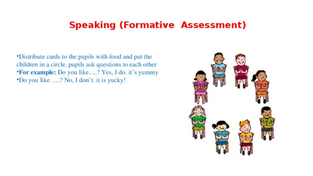 Speaking (Formative Assessment)