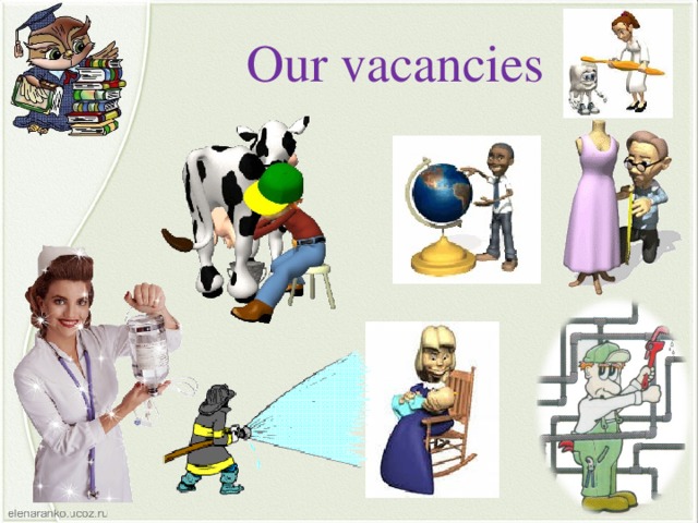 Our vacancies