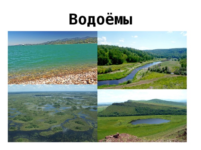 Водоёмы