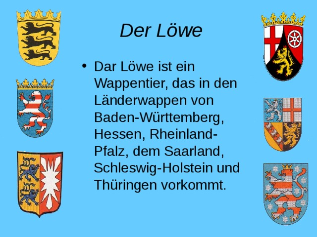 Der Löwe