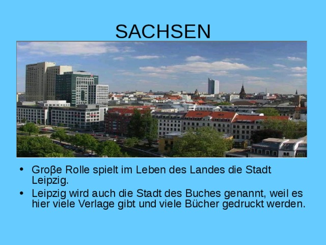 SACHSEN