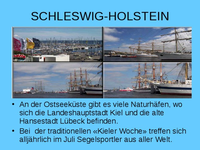 SCHLESWIG-HOLSTEIN