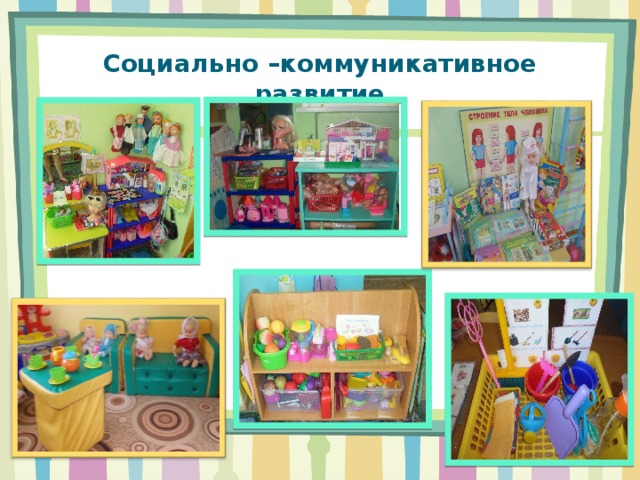 Социально –коммуникативное развитие