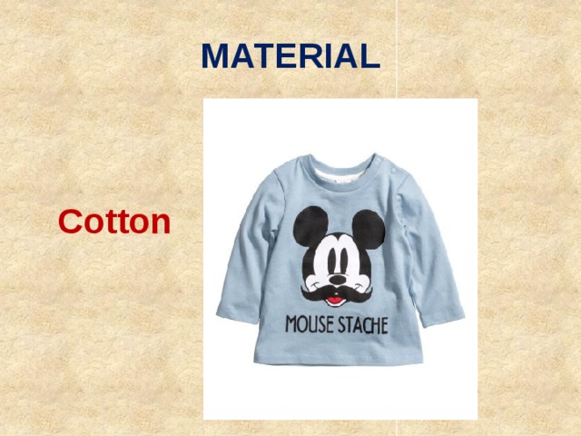 MATERIAL Cotton
