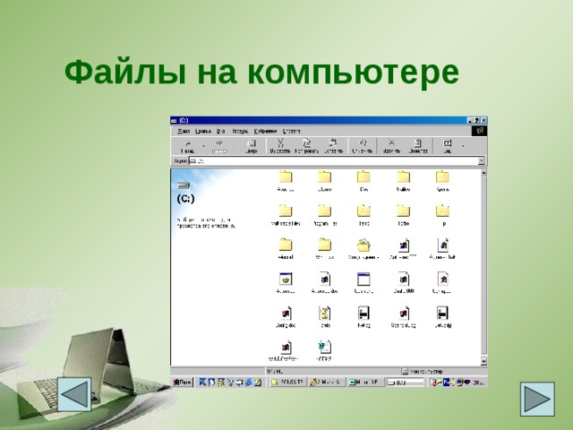 Файлы на компьютере