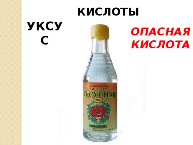 Проект уксусная кислота