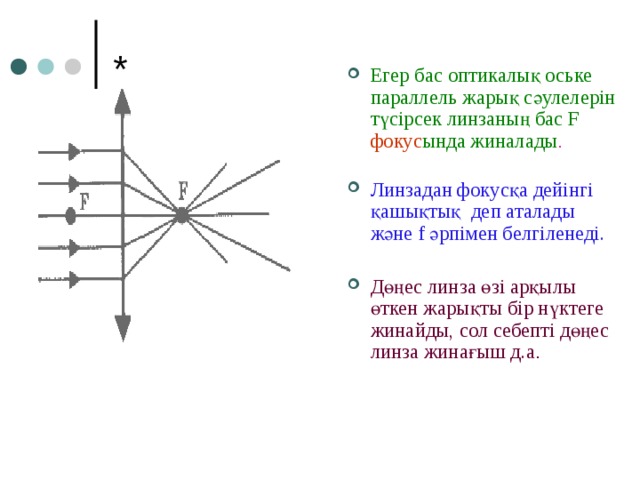 Линзалар линзаның оптикалық күші жұқа линзаның формуласы 8 сынып презентация